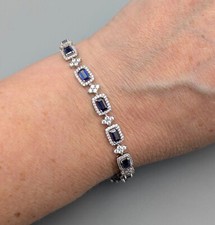 Sterling Silver Blue Tanzanite