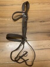 DAMAGED Full Brown Easy Trek Bitless Bridle NEEDS REPAIR 