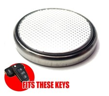 SEAT Ibiza & Leon Replacement Batteries for Key Fob / Remote / Alarm (1 Battery)