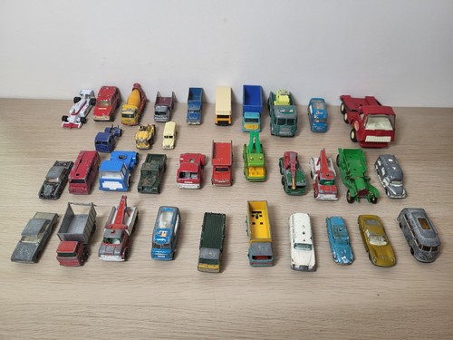 Vintage diecast car job lot - diecast,