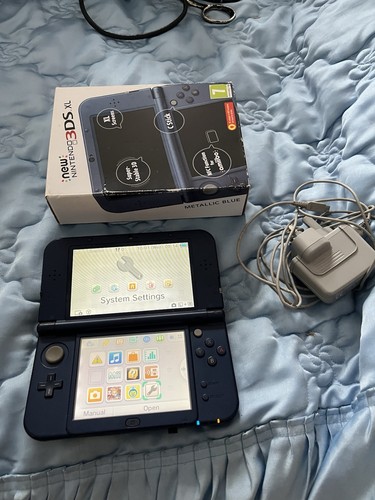 New nintendo 3ds blue - new,