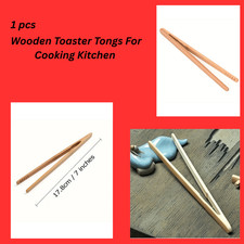 Reusable Bamboo Toast Tongs -