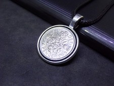 British Coin Pendant Necklace