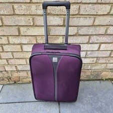 TRIPP Cabin Bag Luggage Purple 4-Wheeled Light 55x20x36cm Carry On