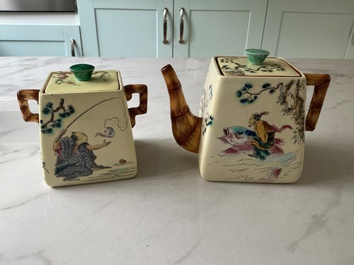 Vintage oriental pottery - oriental,