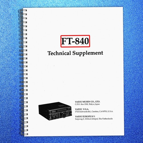 Yaesu 840 transceiver - yaesu, ft-840