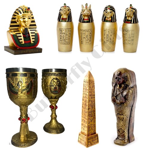 Golden egyptian pharaoh isis - golden,