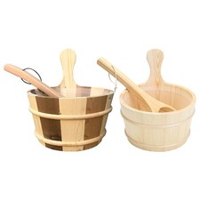 Sauna barrel and ladle - 4l,
