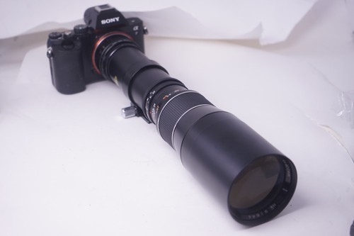 Sony mount adapted - e,