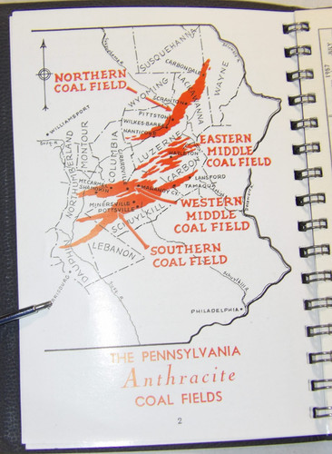Vintage 1955 anthracite coal - 1955,