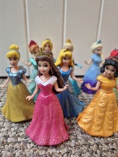 Disney Princess Magiclip Doll Bundle 9 Dolls with Dresses