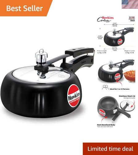 Durable black litre pressure - 2-litre,