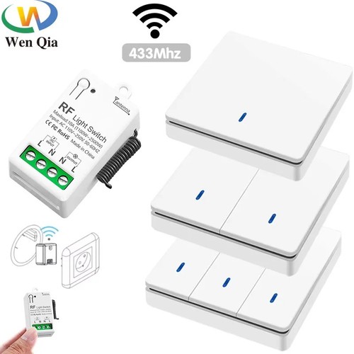 Wireless smart light switch - wireless,