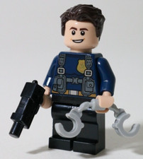 Made of LEGO Parts - Cop Robin Minifigure My Own Build DC Batman Dark Knight