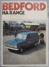 1974 Bedford HA range 6cwt