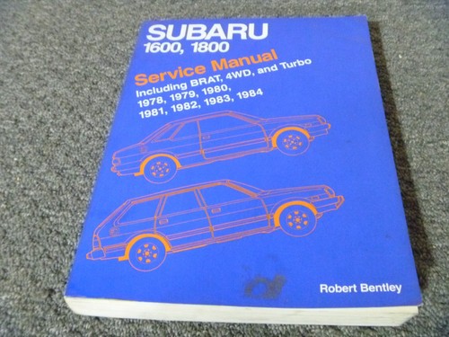 1978 1981 subaru 1600 - 1600, 1800