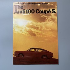 Audi 100 Coupe S 1972-73 UK