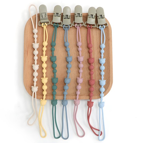 Baby silicone pacifier clip - baby,