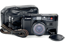 Canon AF35M Film Camera Sure Shot Autoboy 35mm Point and Shoot Excellent + More