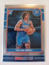 Panini NBA Hoops 2024-25 Dillon Jones Rookie Premium Opti-Chrome OKC Thunder