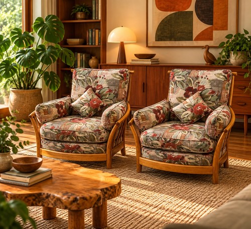 Pair ercol renaissance arm - ercol,