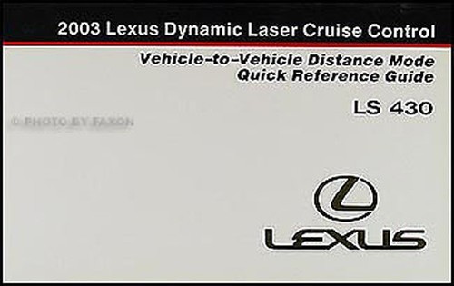 2003 lexus ls430 cruise - 2003,