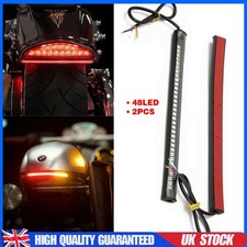 2x Motorcycle 48 LED Flexible