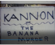 KANNON IN THE BANANA MURDER