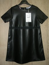 Zara New Girls Black Faux
