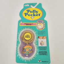 Rare Polly Pocket Shooting Star / Princess Necklace ✨️ Sealed in Box - Bluebird