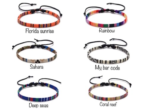 Handmade surfer bracelets boho - handmade,