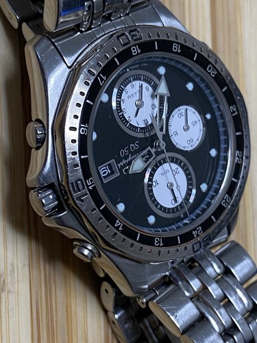 Seiko quartz chronograph - sq, 50