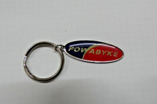 Genuine powabyke metal keyring - powabyke,