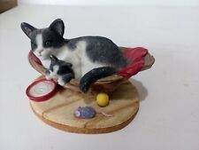 Doverdale designs, cat with kitten, ornament