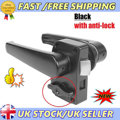 Toilet door lock - latch, handle