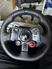 Upgraded Logitech G29 Steering Wheel, pedals and shifter PS5 PS4 PC - Excellent 