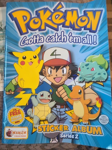 Pokémon sticker album - pokémon,