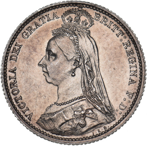 1887 sixpence victoria - 1887,