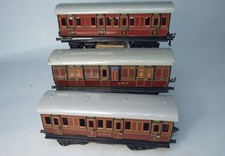 Three Bing O gauge LMS bogie
