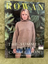 Rowan The Summer Tweed Collection Pattern Book. Fourteen Patterns Included.