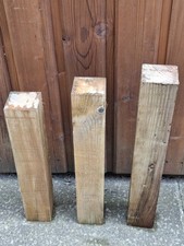 3 x Tanalised timber offcuts