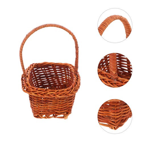 Mini wicker basket with - mini,