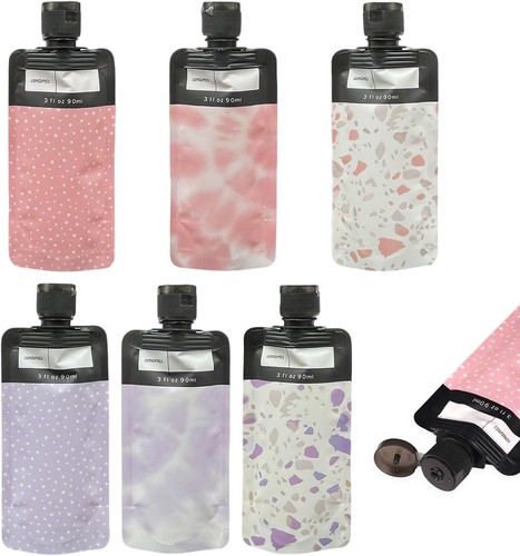 Pack travel toiletry pouches - 6,