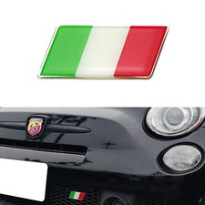 Italian Flag Emblem Badge For