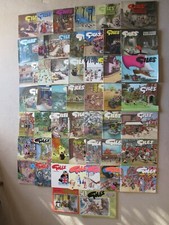 GILES CARTOON ANNUALS NOs 1-50 COMPLETE SET MOST MINT CONDITION 1943-88 V.RARE