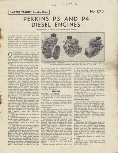 Perkins p4 diesel - &,