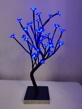 Energizer Battery Operated 45cm Cherry Blossom Tree with 32 Electric Blue LEDs