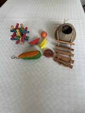 Hamster Coconut Hideaway And Ladder