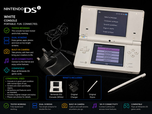 Nintendo dsi console - console, tested