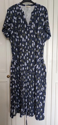 Woolovers spotted print blue - spotted,